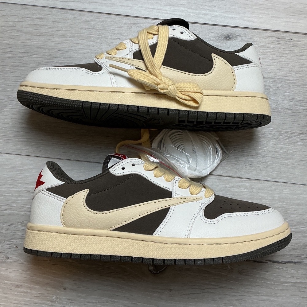Nike Air Jordan 1 Low OG SP Travis Scott Reverse Mocha 6.5 New With Tags - Picture 12 of 12